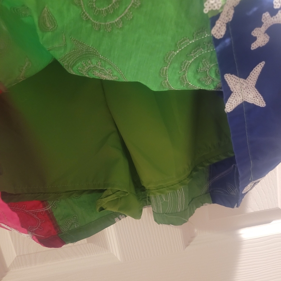 QUEEN OF SPARKLES Colorblock Dress - Picture 4 of 6